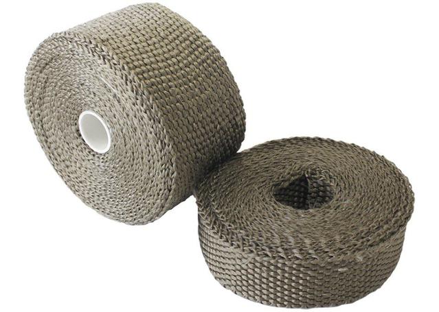 Aeroflow AF91-3011 Exhaust Insulation Wrap2"x15Ft15 Foot Titanium Roll