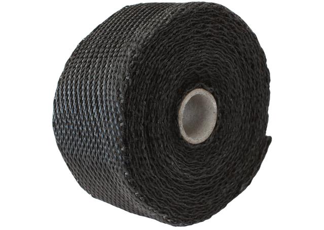 Aeroflow Exhaust Insulation Wrap2"x15Ft15 Foot Titanium Roll Black
