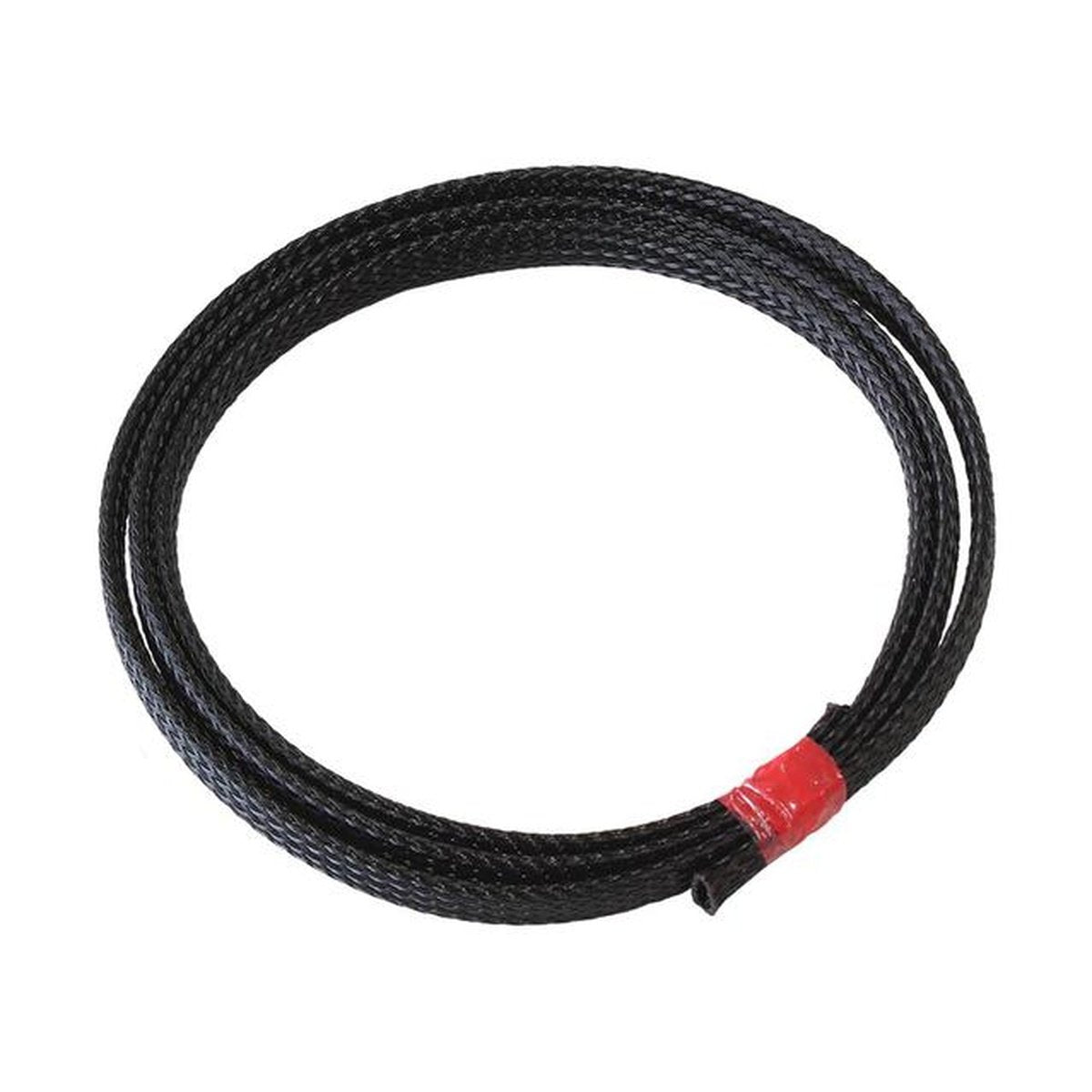 Aeroflow AF91-7050 1/4" 1 Meter Heat Flex Braid Black Tight Weave High Coverage