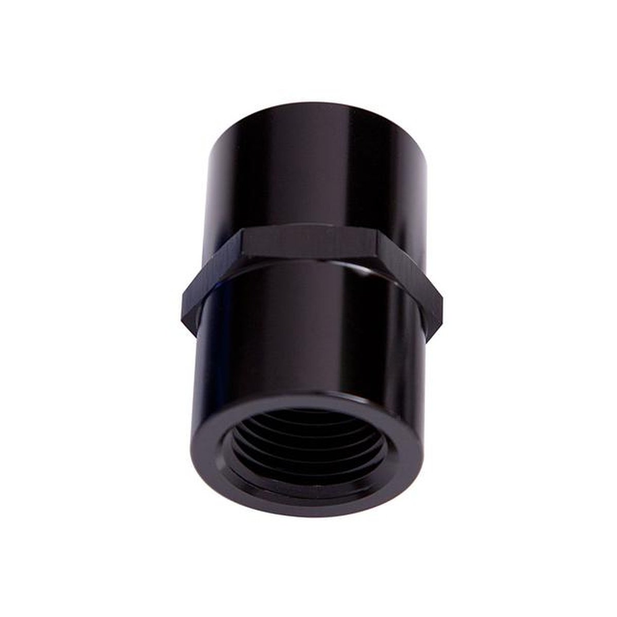 Aeroflow AF910-08BLK Female Coupler 1/2" Npt Black Female To Female