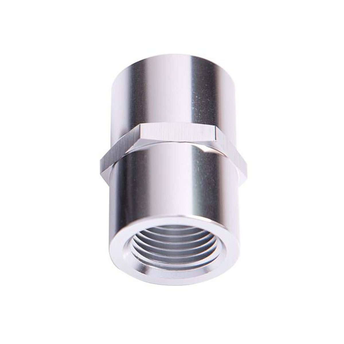 Aeroflow AF910-04S Female Coupler 1/4" Npt Silver Female To Female