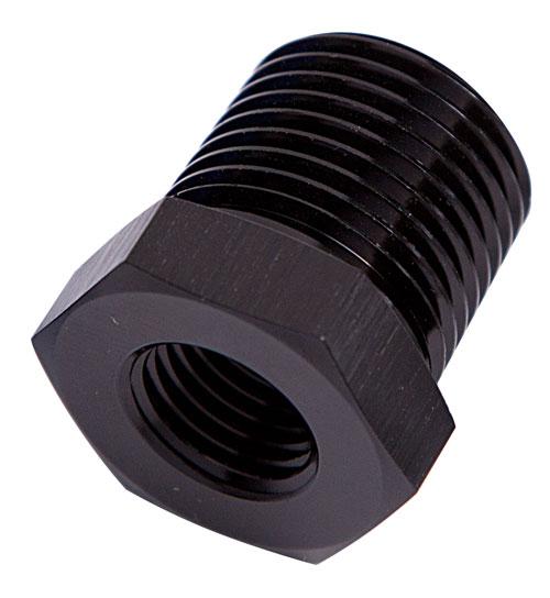 Aeroflow AF912-06-02BLK Npt Pipe Reducer 3/8" To 1/8" Black Male To Female