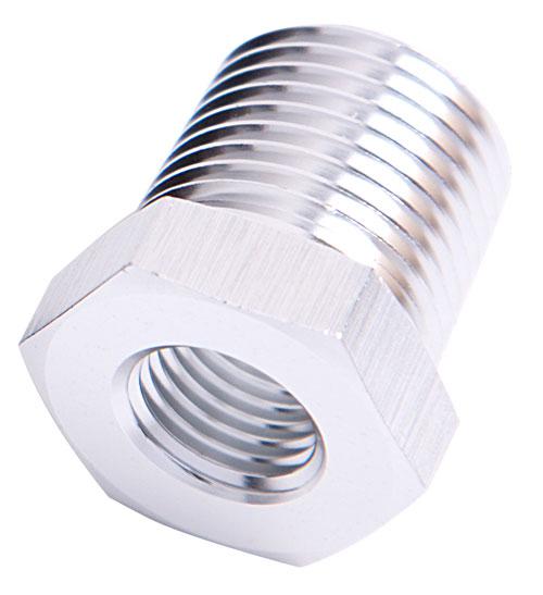 Aeroflow AF912-12-08S Npt Pipe Reducer 3/4" To 1/2" Silver Male To Female