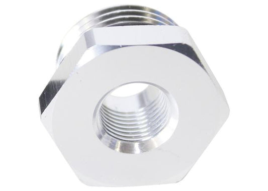 Aeroflow AF912-P06-02S -6ORB Port Reducer To 1/8" Npt Silver Male To Female