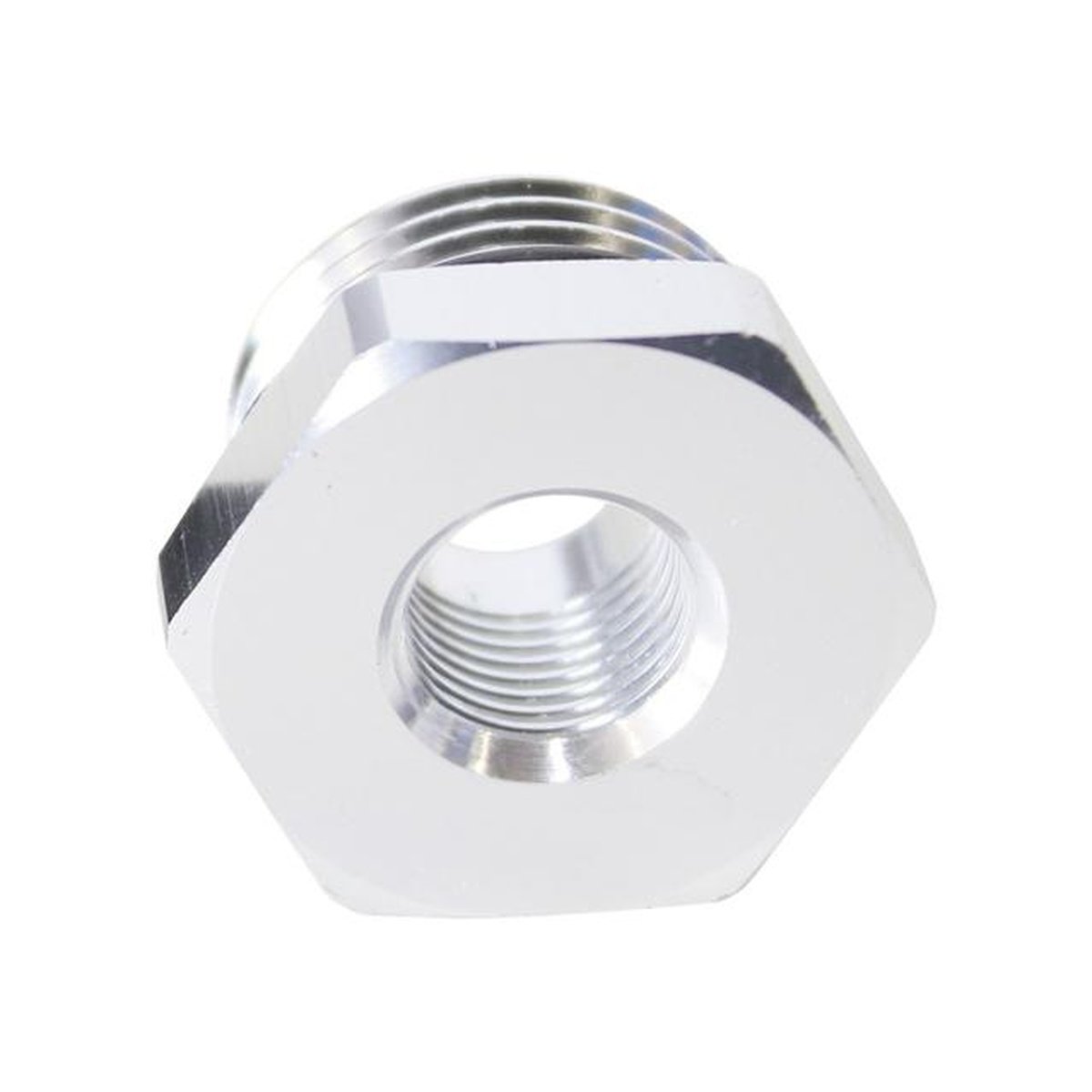 Aeroflow AF912-P10-02S -10ORB Port Reducer To 1/8 Npt Silver Male To Female