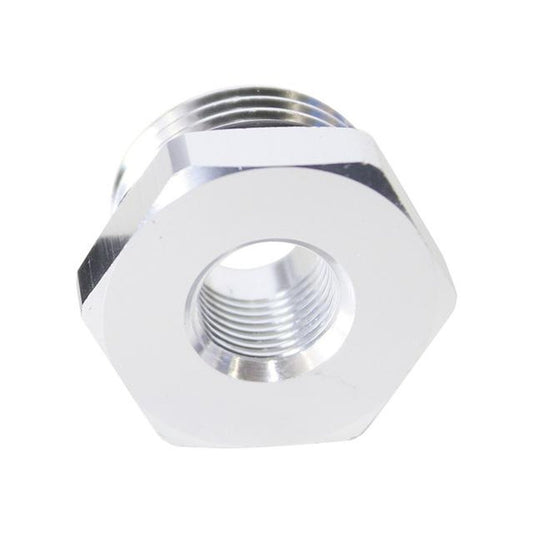 Aeroflow AF912-P10-02S -10ORB Port Reducer To 1/8 Npt Silver Male To Female