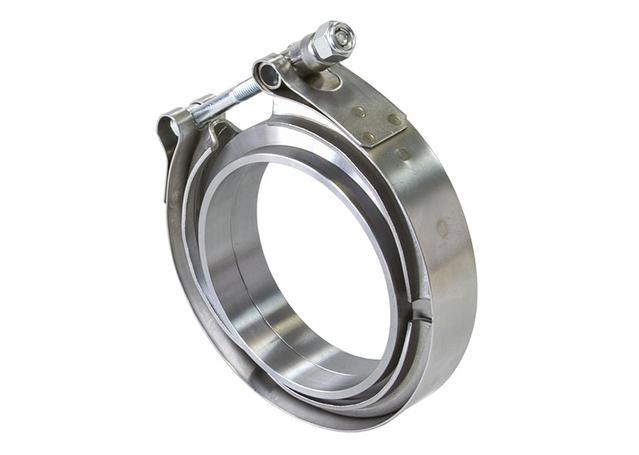 Aeroflow AF92-2000 2" V Band Clamp Kit 2 X Weld Rings 1 X Stainless Clamp