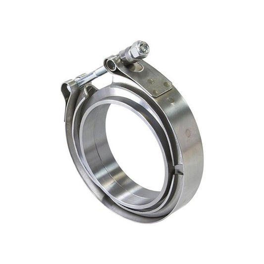 Aeroflow 2.25" V Band Clamp Kit 2X Weldrings & 1 X Stainless Clamp