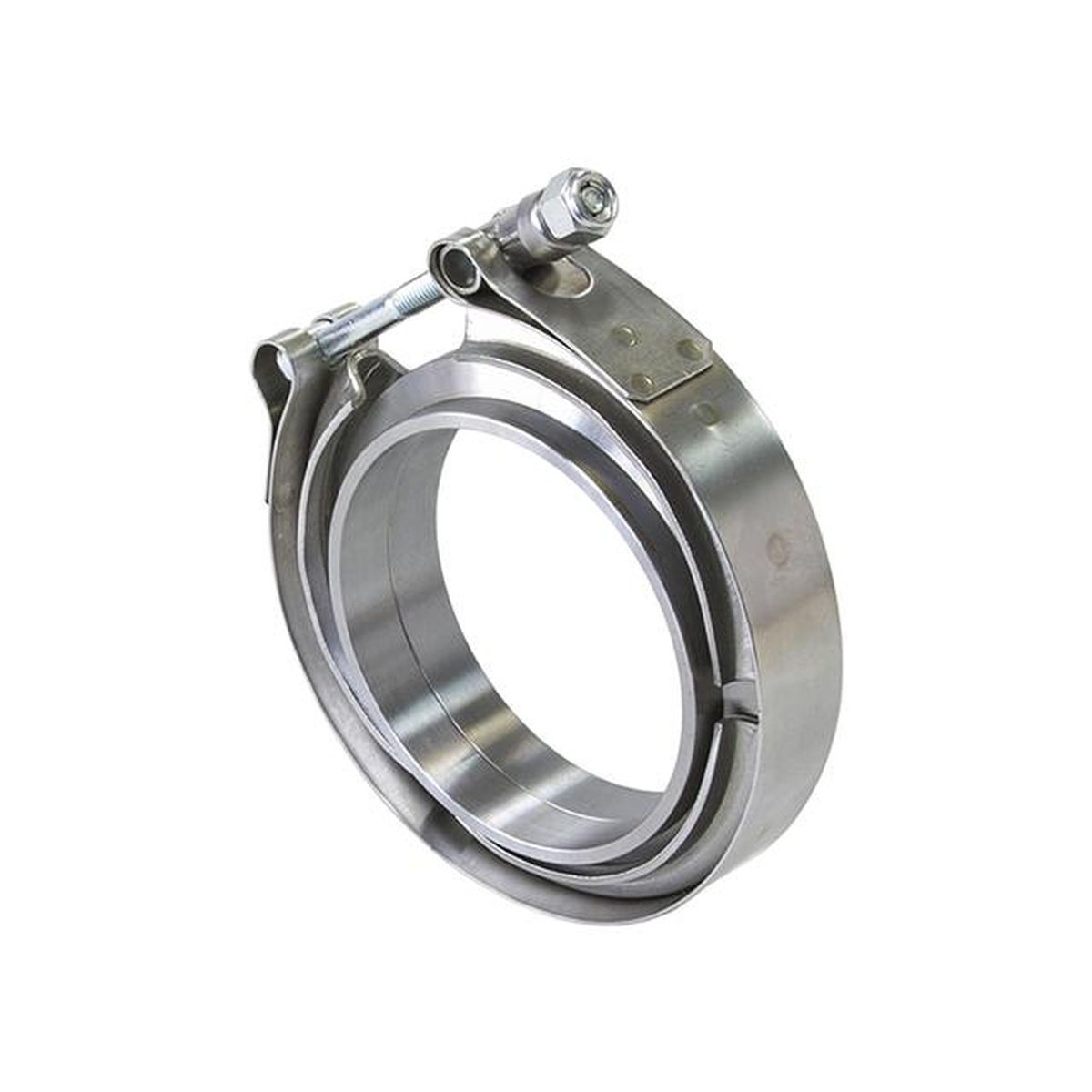 Aeroflow 2.25" V Band Clamp 2X Alloy Rings & 1 X Stainless Clamp