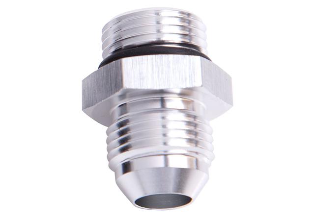 Aeroflow AF920-03-04S -4 ORB To -3AN Straight Silver Male To Male