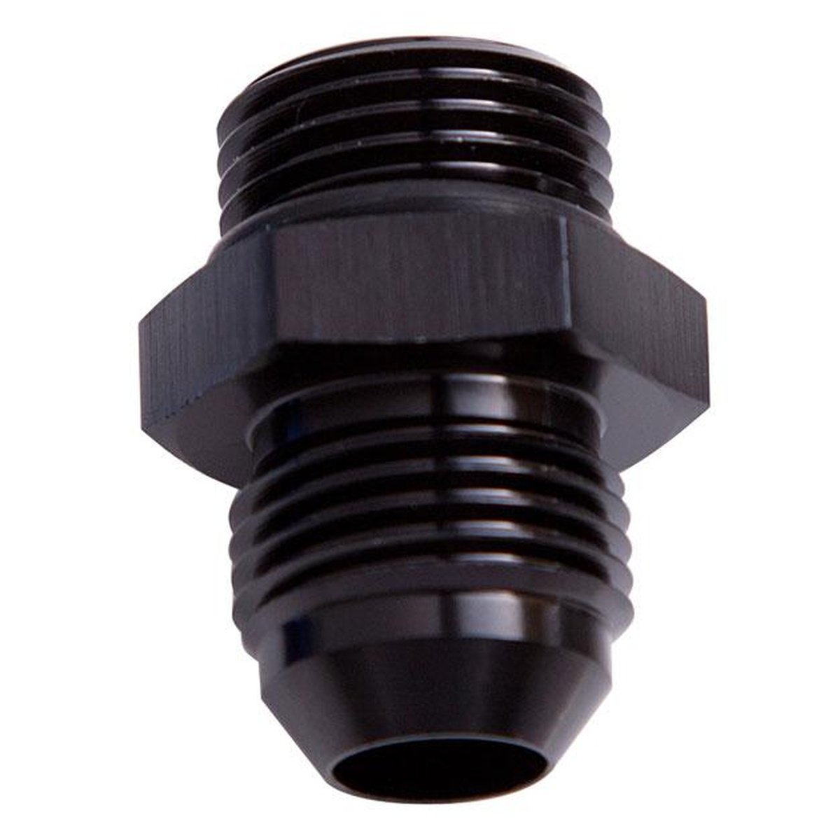 Aeroflow AF920-06BLK -6 ORB To -6AN Straight Black Male To Male