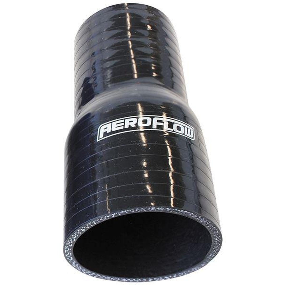 Aeroflow AF9201-300-275 Silicone Hose Reducer Str Black I.D 3.00-2.75" 76-70mm
