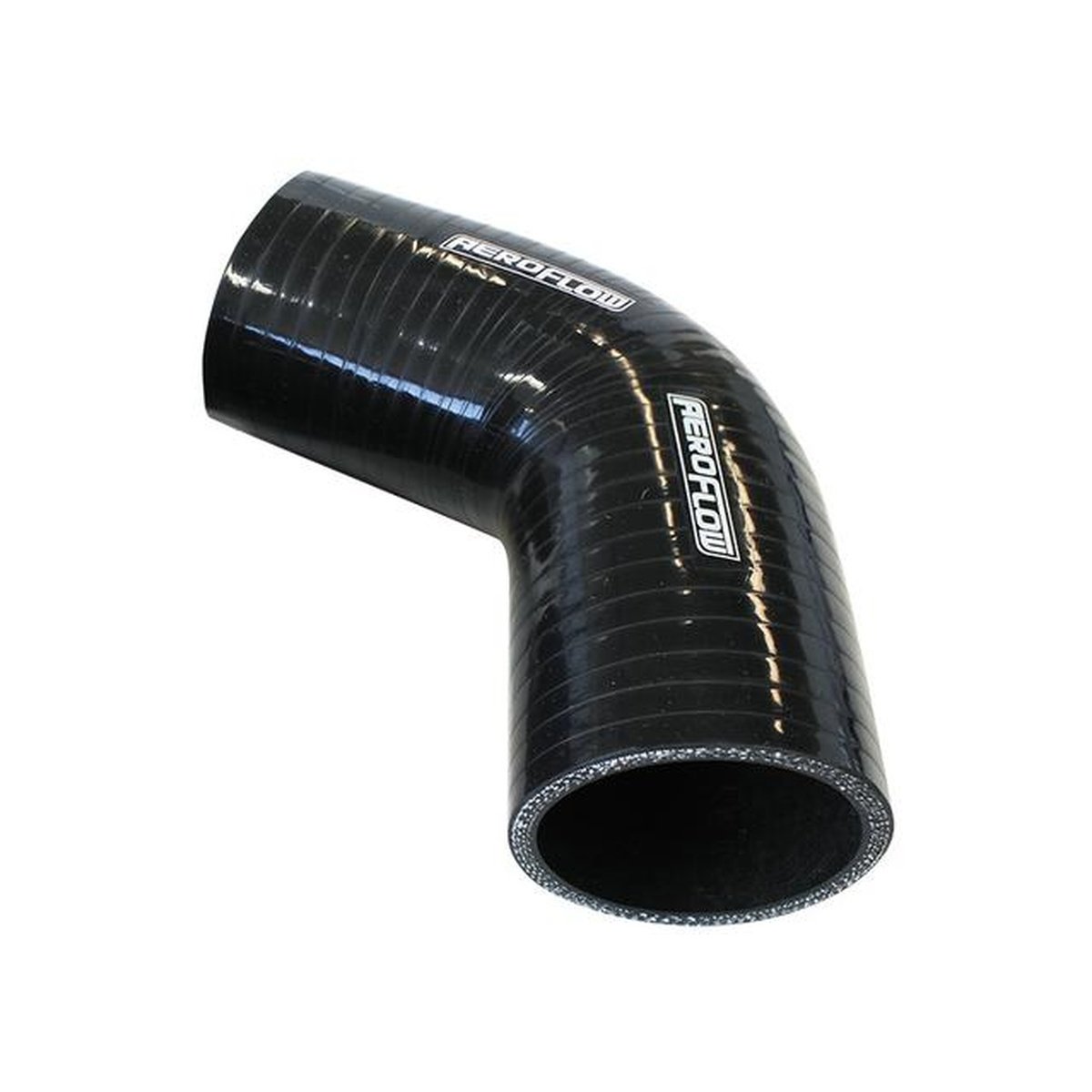 Aeroflow AF9208-200 Silicone Hose 67 Deg; Black I.D 2.00" 51mm x 125mm Leg
