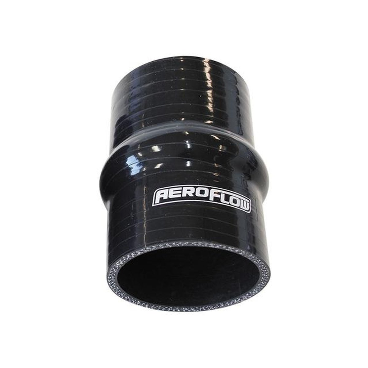 Aeroflow AF9211-200 Silicone Hump Hose Str Black I.D 2.00" 51mm x 100mm