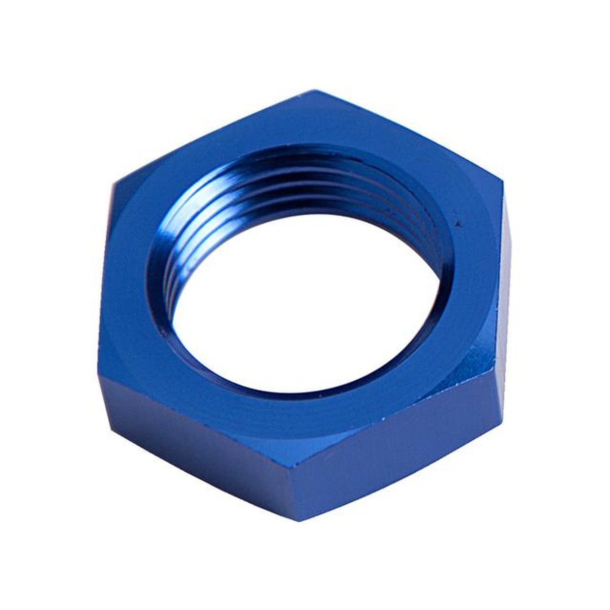 Aeroflow AF924-16 Bulkhead Nut -16AN Blue Single Nut