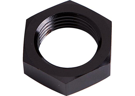 Aeroflow AF924-12BLK Bulkhead Nut -12AN Black Single Nut