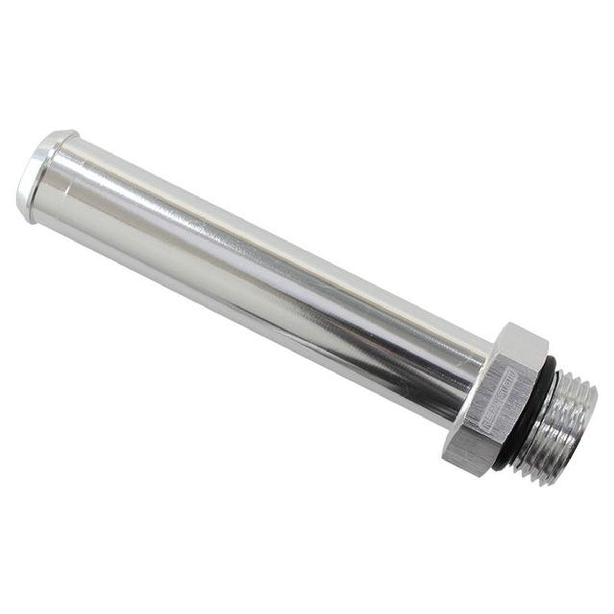 Aeroflow AF926-12-08S -8ORB To 19mm Barb Silver 100mm Oal