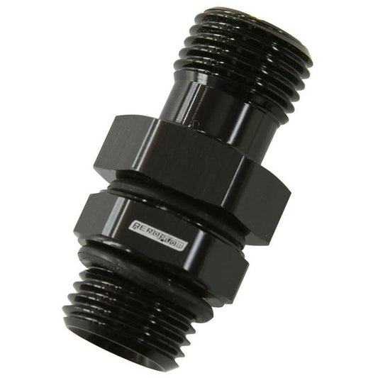 Aeroflow AF929-12-08BLK -12ORB Swivel To -8ORB Black Full Swivel