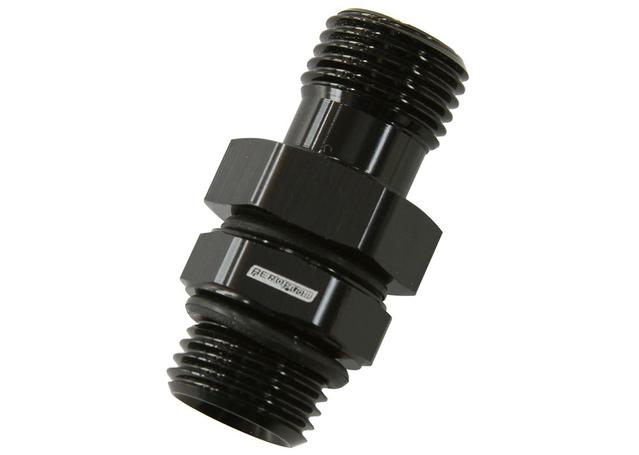 Aeroflow AF929-10-08BLK -10ORB Swivel To -8ORB Black Full Swivel