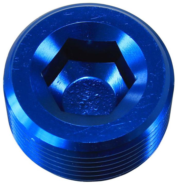 Aeroflow AF932-04 Npt Plug 1/4" Blue 1/4" Npt