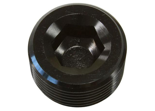 Aeroflow AF932-06BLK-25 Npt Plug 3/8" Black 3/8" Npt 25Pk
