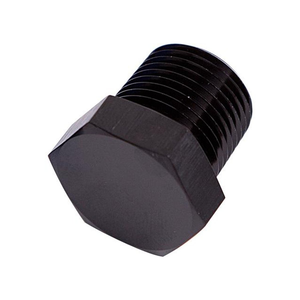 Aeroflow AF933-04BLK Npt Hex Head Plug 1/4" Npt Black