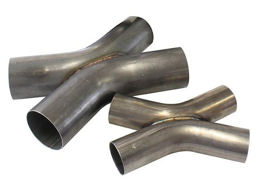 Aeroflow AF9508-2500 2-1/2" OD Exhaust X Pipe 45Deg Bends 304