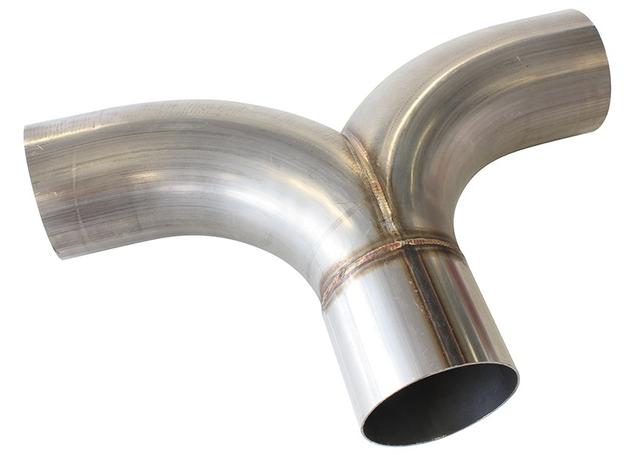 Aeroflow AF9544-3500 304 S/S Y - Pipe 3-1/2" Radius Flow Bend 3-1/2" O.D