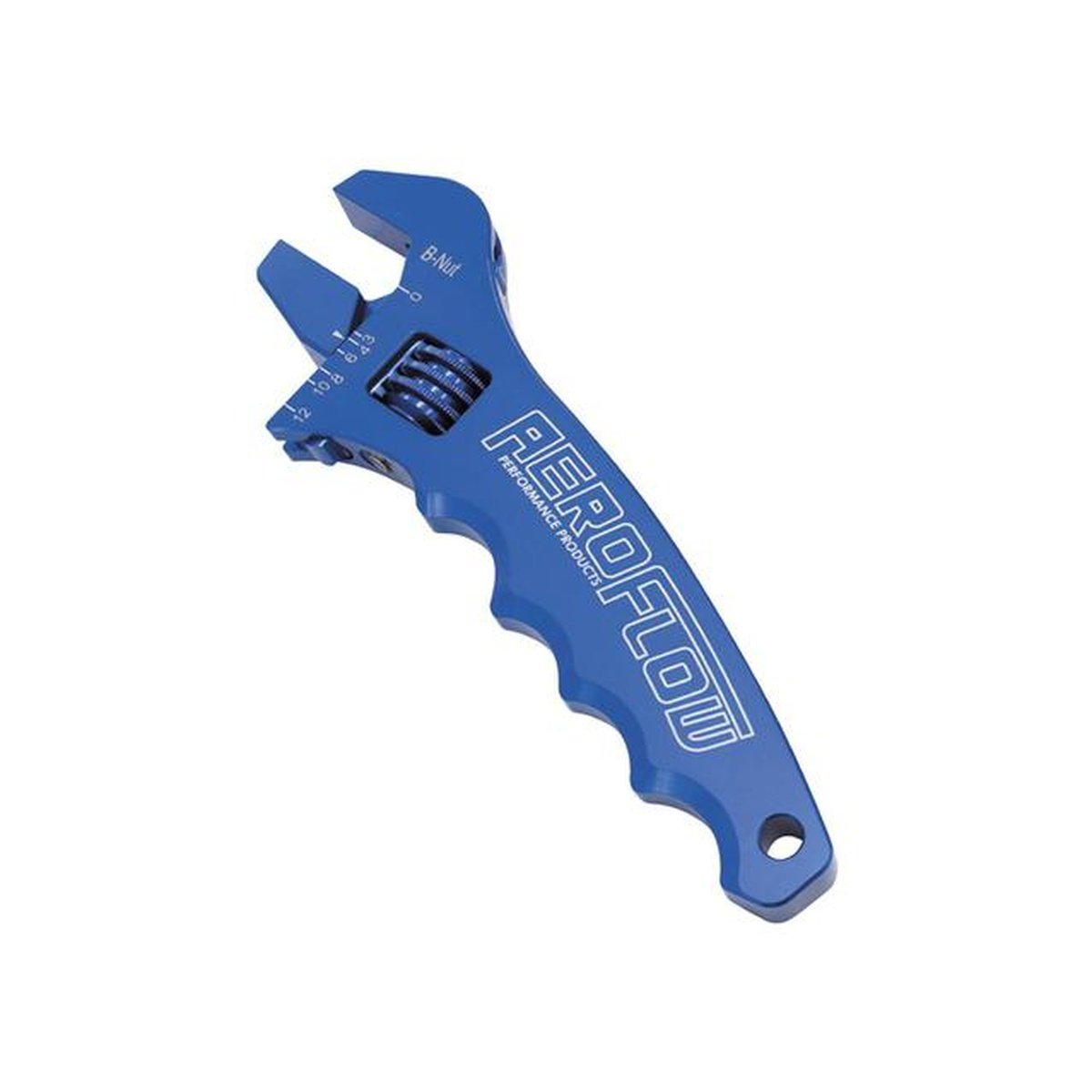 Aeroflow AF98-2003 Adjustable Grip Hose Blue -3AN To -12AN