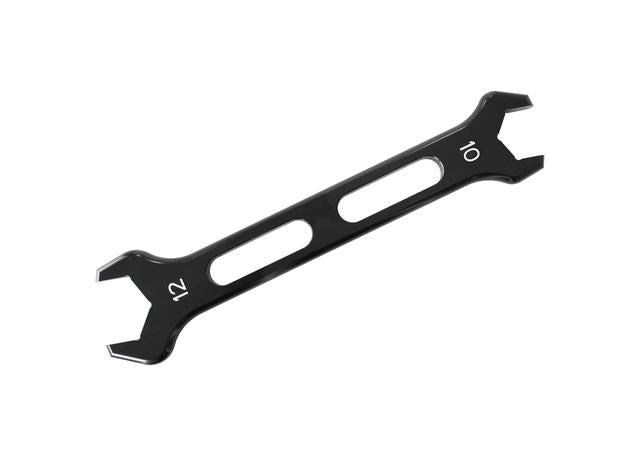 Aeroflow Double Ended Pro Spanner Single Black -10AN To -12AN
