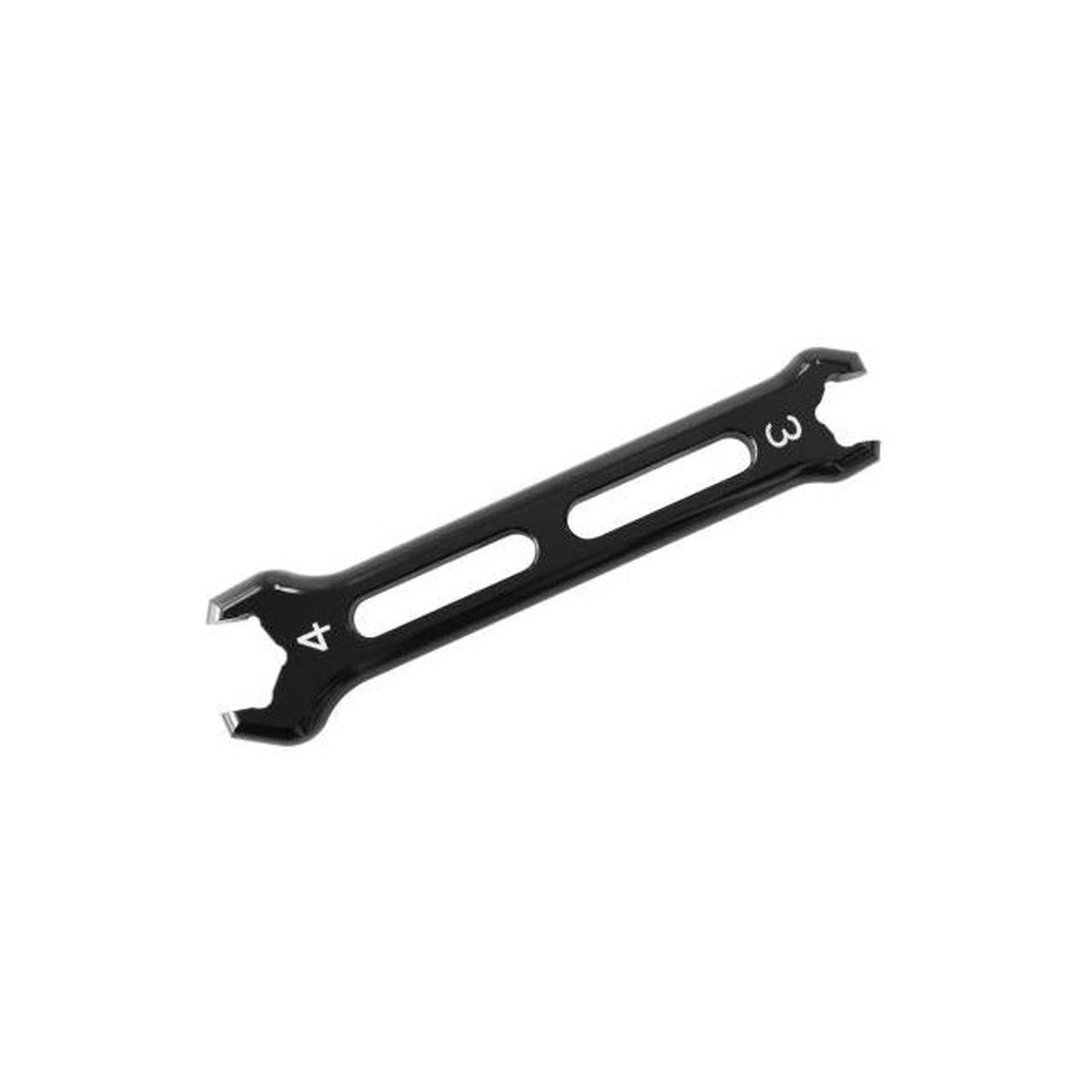 Aeroflow Double Ended Pro Spanner -3AN To -4AN Black