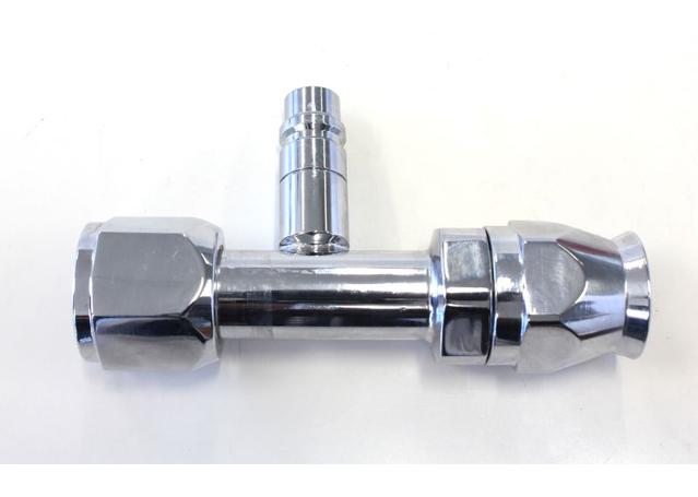 Aeroflow AFFCE-10B -10 Airconditioning Fitting With Charge Port Straight