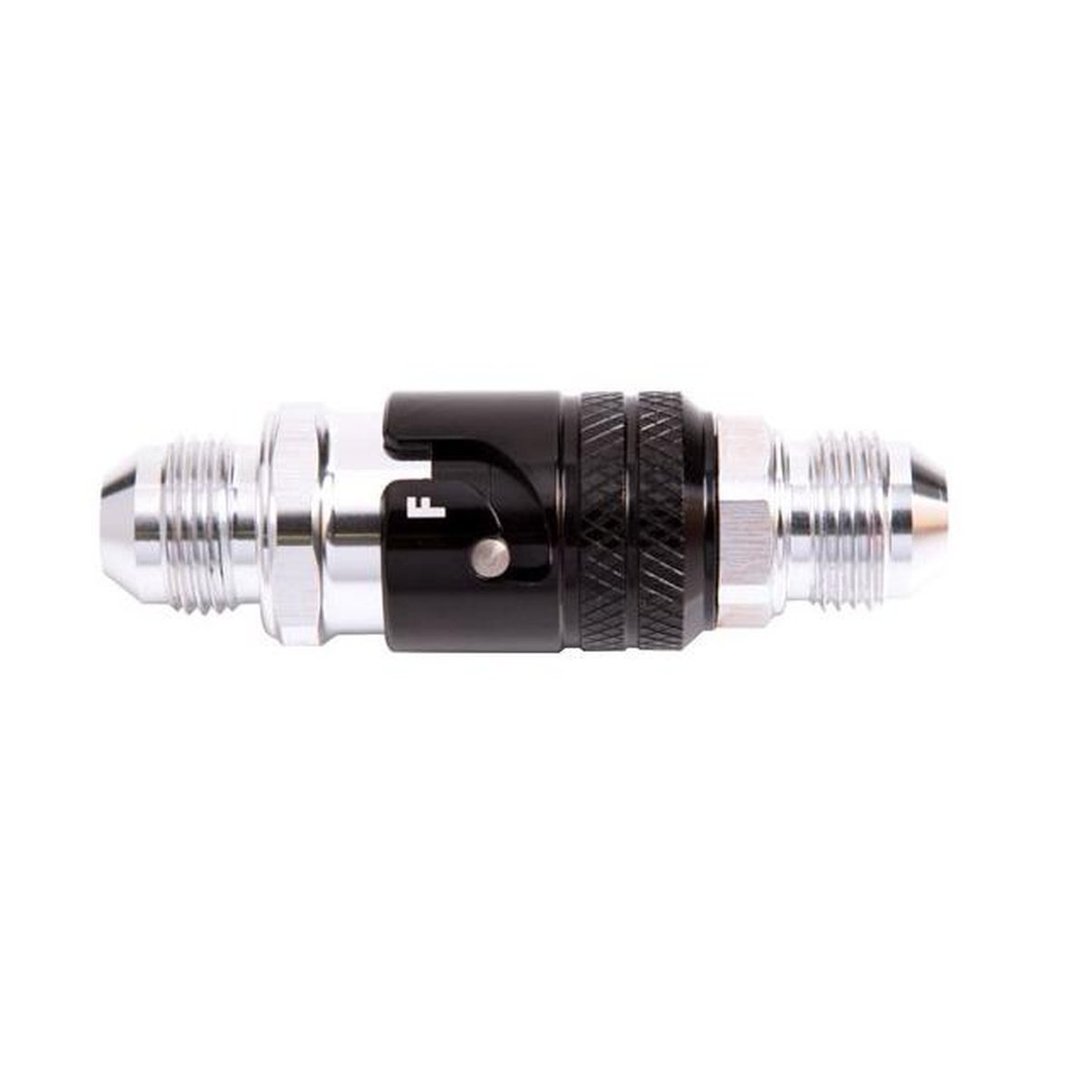 Aeroflow AFQR101-08 Quick Relase -8 Viton Seal Black Aluminum