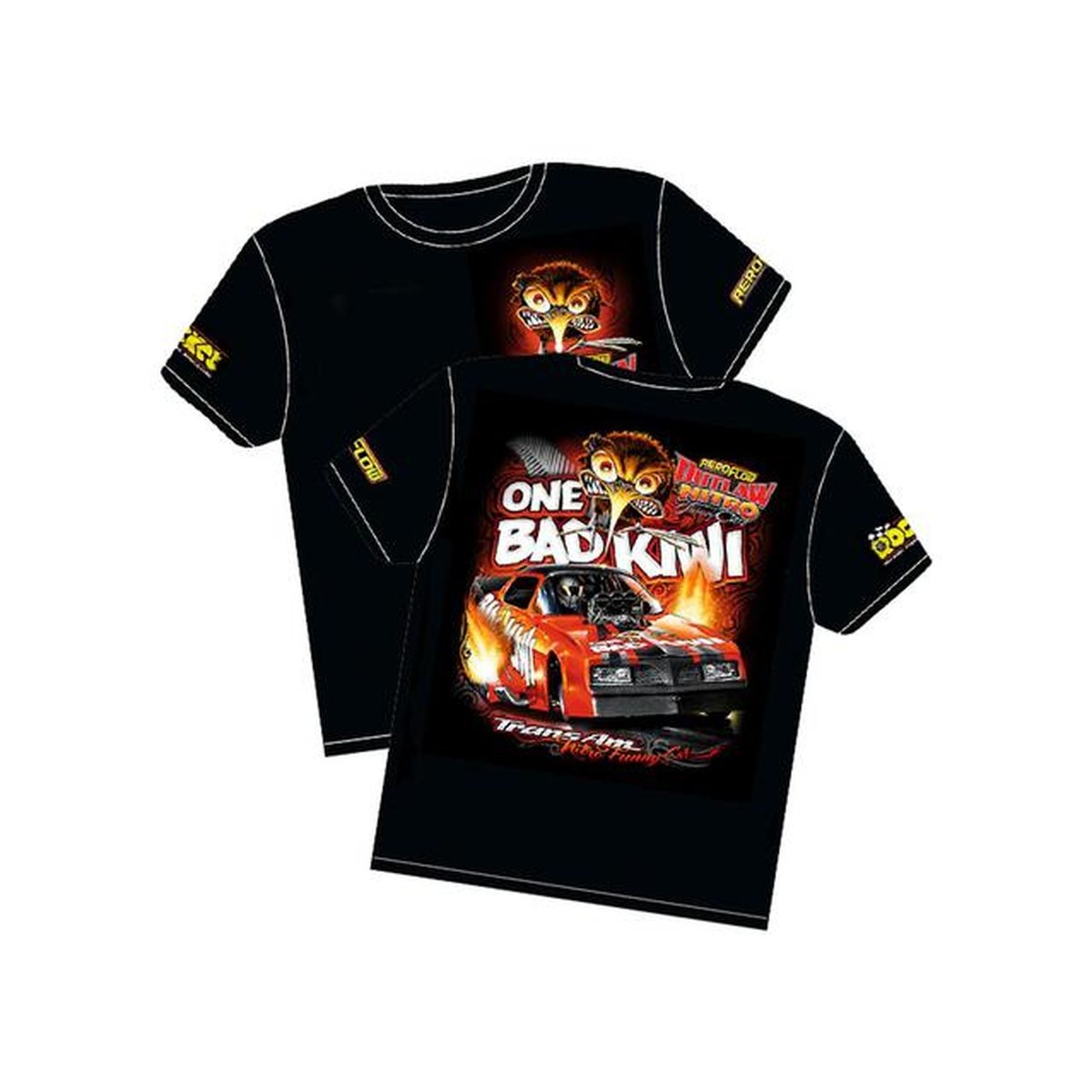 Aeroflow RTOBK-LARGE - AONFC One Bad Kiwi T-Shirt