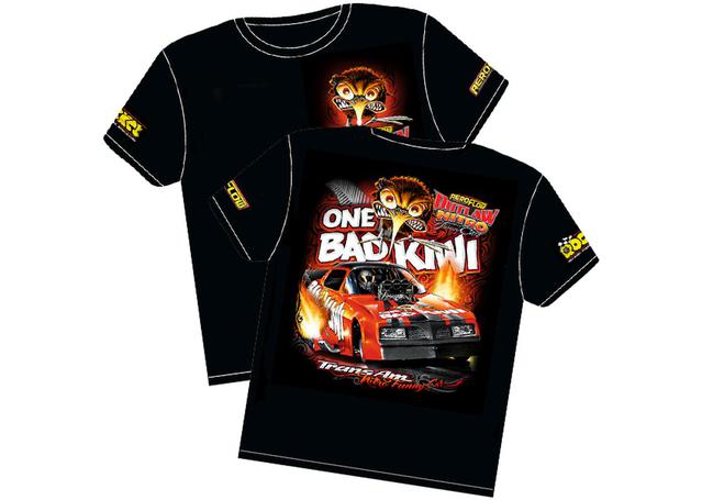 Aeroflow RTOBK-MED - AONFC One Bad Kiwi T-Shirt