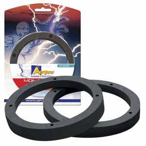 Aerpro Speaker Spacers 6.5" MDF Pair Black AP3161B