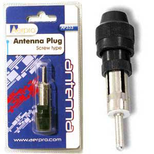 Aerpro Screw Type Antenna Plug AM/FM Suits Motorola AP333