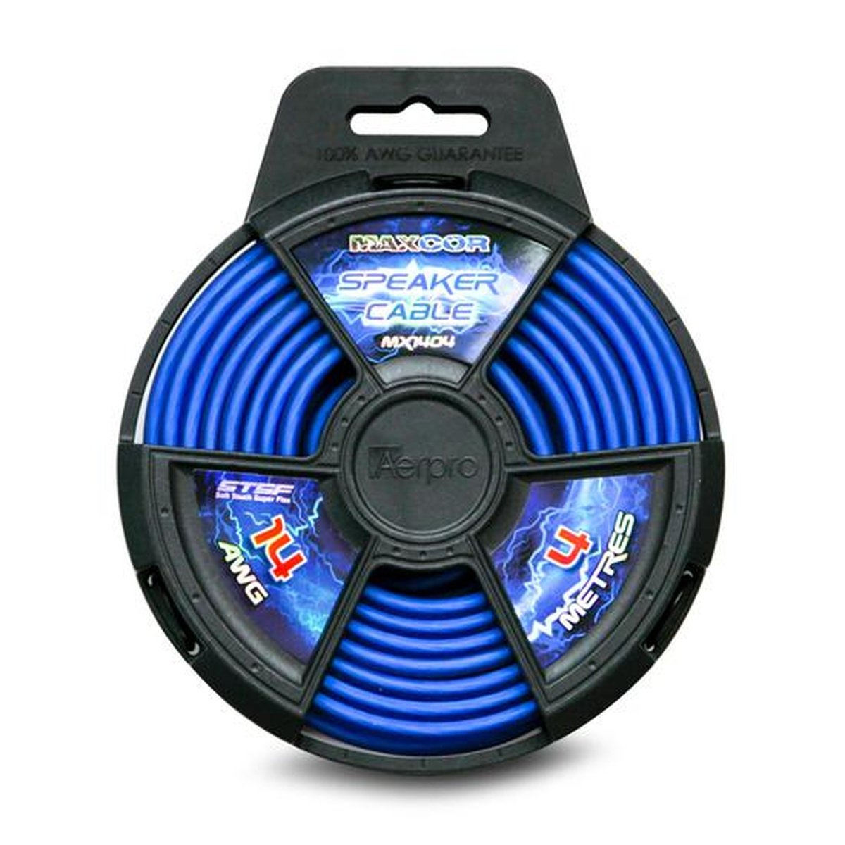 Aerpro Maxcor Speaker Cable 14AWG 4 Meters - Blue MX1404
