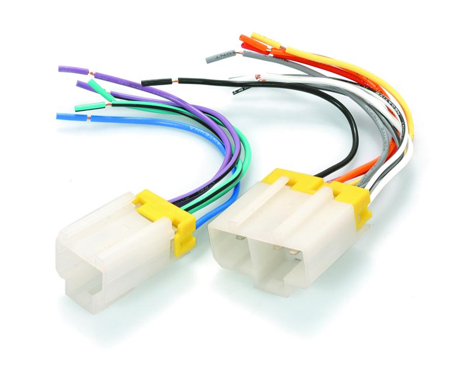 Aerpro Vehicle Specific Plug to Harness Bare Wire 8 & 5 Pin fits Nissan