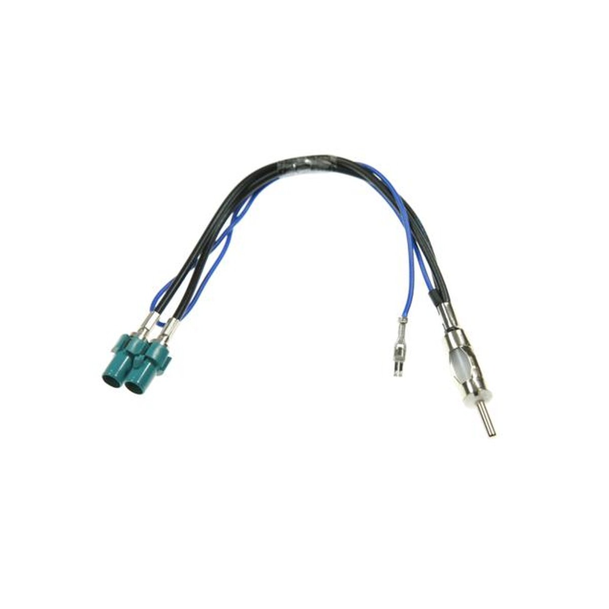 Aerpro Antenna Adaptor Double Fakra To (M) DIN Phantom Power 12V