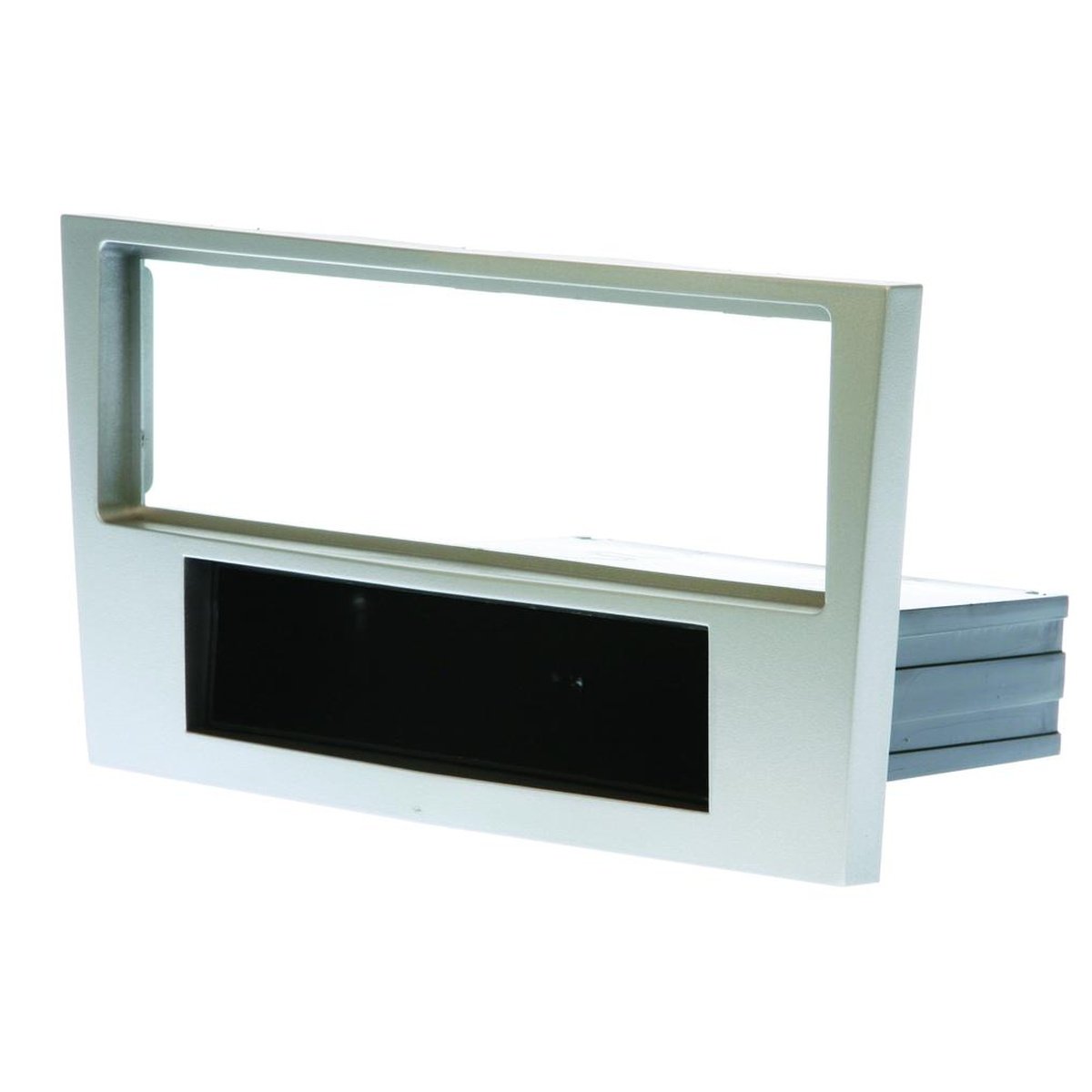 Aerpro Facia fits Holden Astra AH Single Din And Pocket Silver