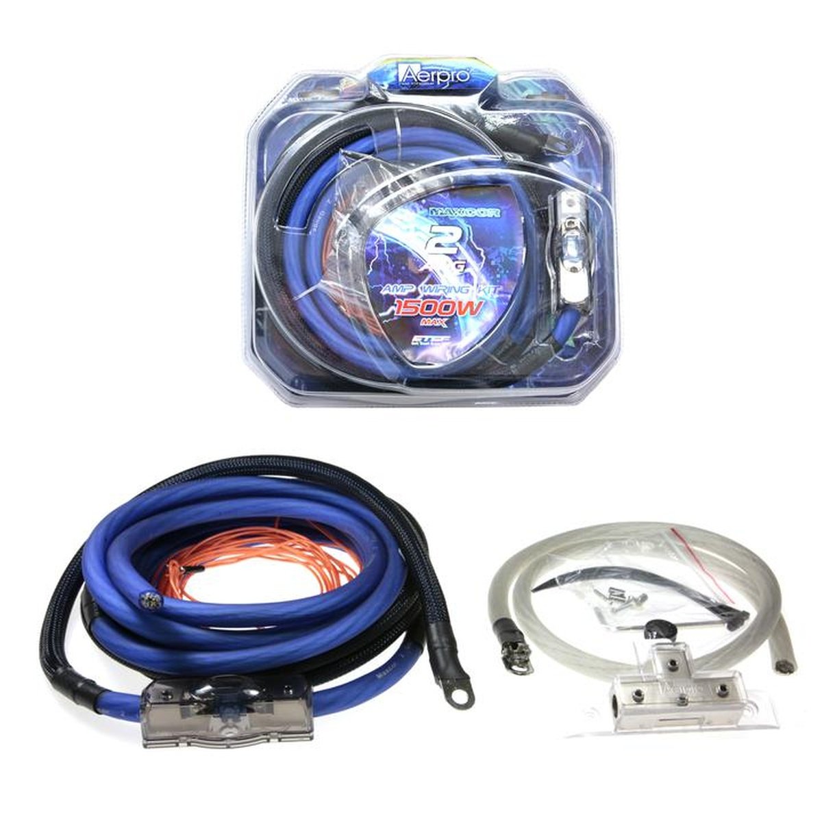 Aerpro 2AWG Power Instal Kit 1500W