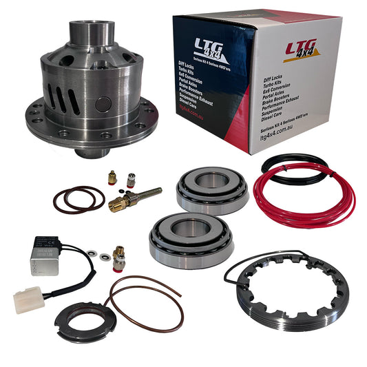 LTG 4X4 Air Diff Locker Front fits Nissan Navara D22 1997-15 AOL19682-2