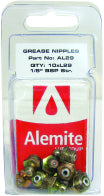 Alemlube 8Mx1 Straight Grease Nipples Pack of 10 AL162