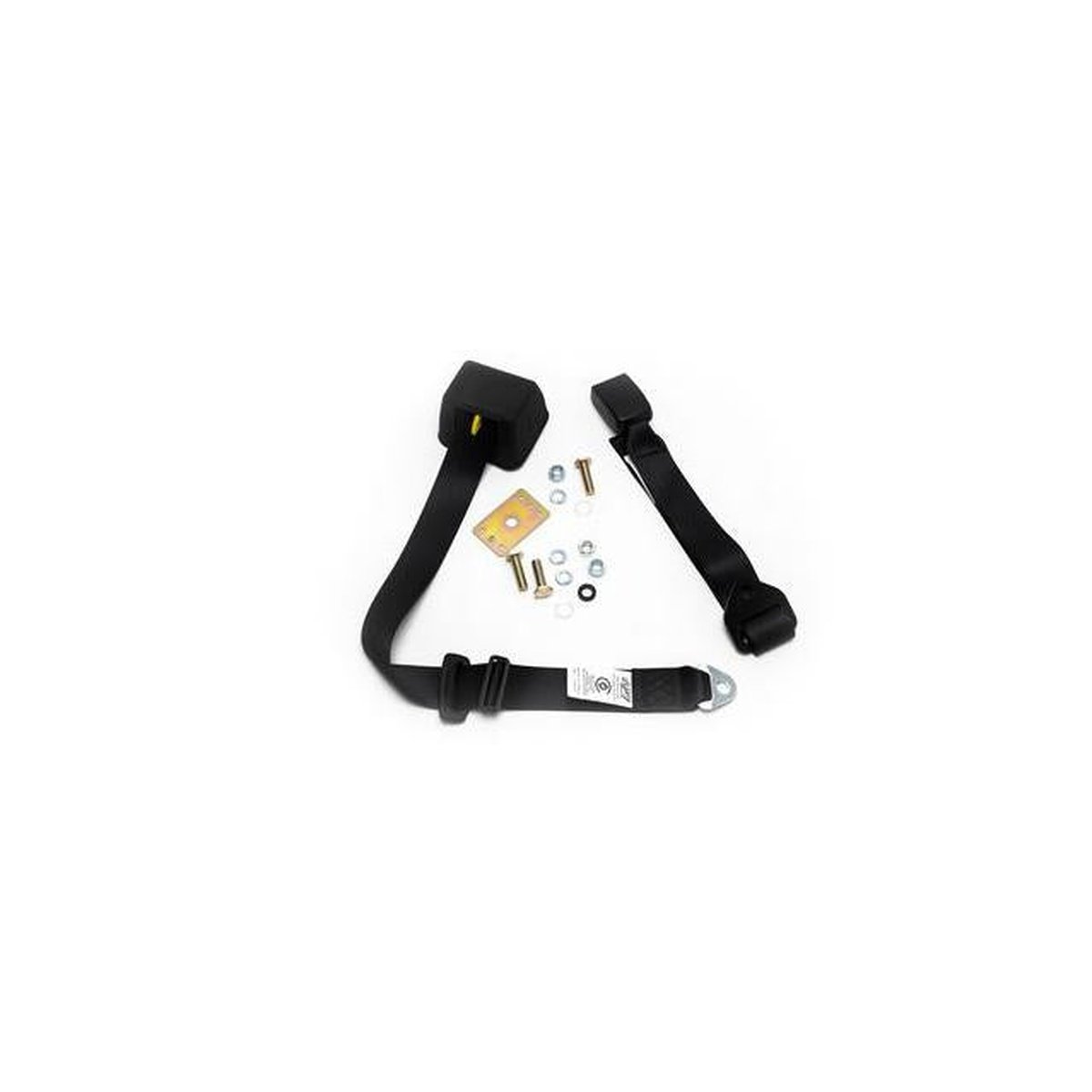 APV Seat Belt 0/0 Horizontally Mounted On Shelf-Adjustable Webbing K2256