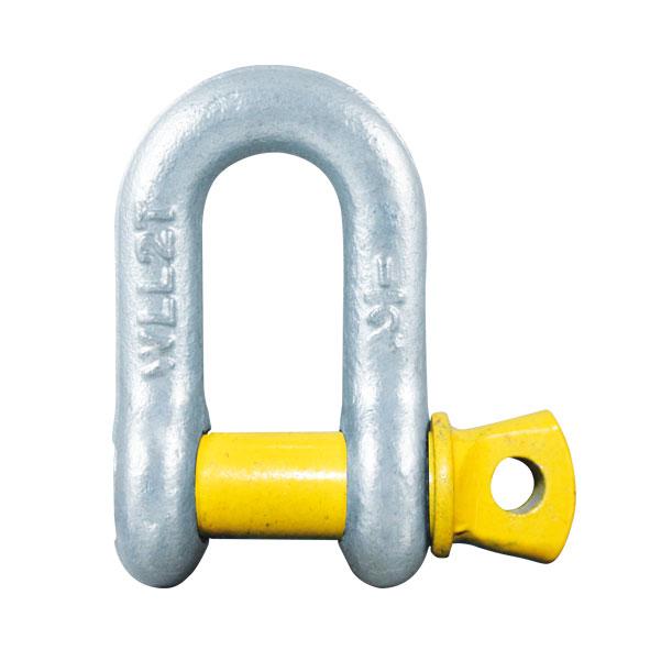 Ark D Shackle 8mm 0.75T Rated Galvanised DSGR08B