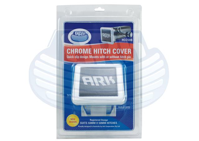 Ark Hitch Cover 50x50mm Chrome HCC50B