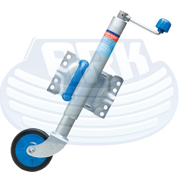 Ark 8in Standard Jockey Wheel U-Bolt/Swivel JWN8SU