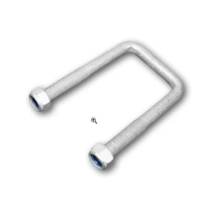 Ark Win Post U-bolt 100mm Galvanised 2 Pack UB44G