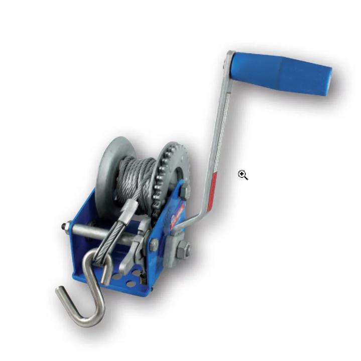 Ark Boat Win 275kg 3:1 4mmx6M Galvanized Steel Cable W273C